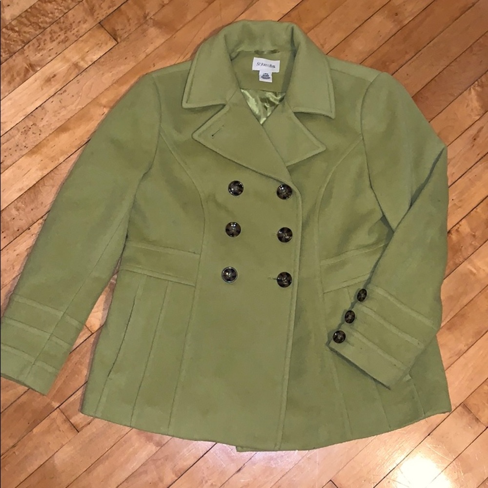 Green Winter Coat